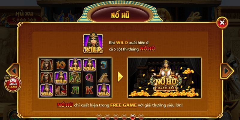 Các bước truy cập trải nghiệm game slots Pharaon